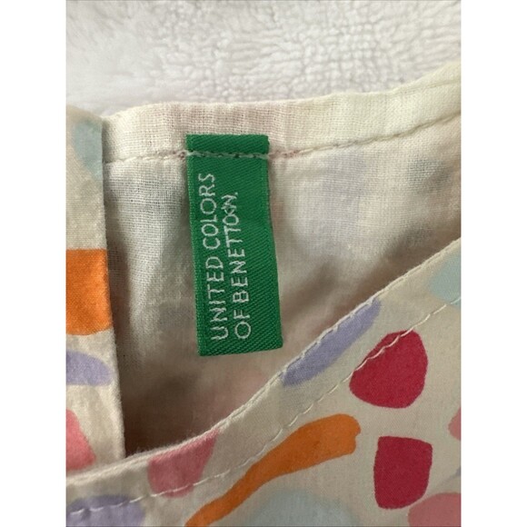 United Colors Of Benetton Girls Size 10-11 Years 150 Cm Dress Pink Lined - Picture 7 of 12